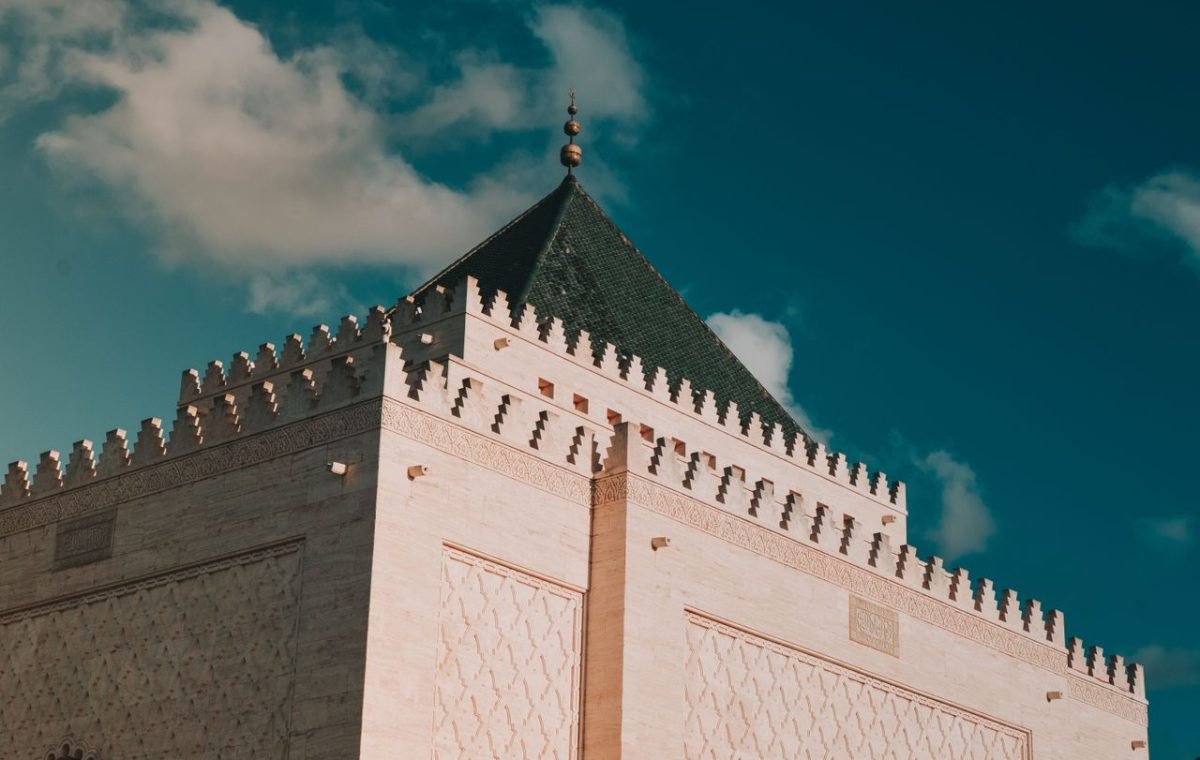 Mausoleum of Mohammed V in Rabat, on a day trip from Fes
