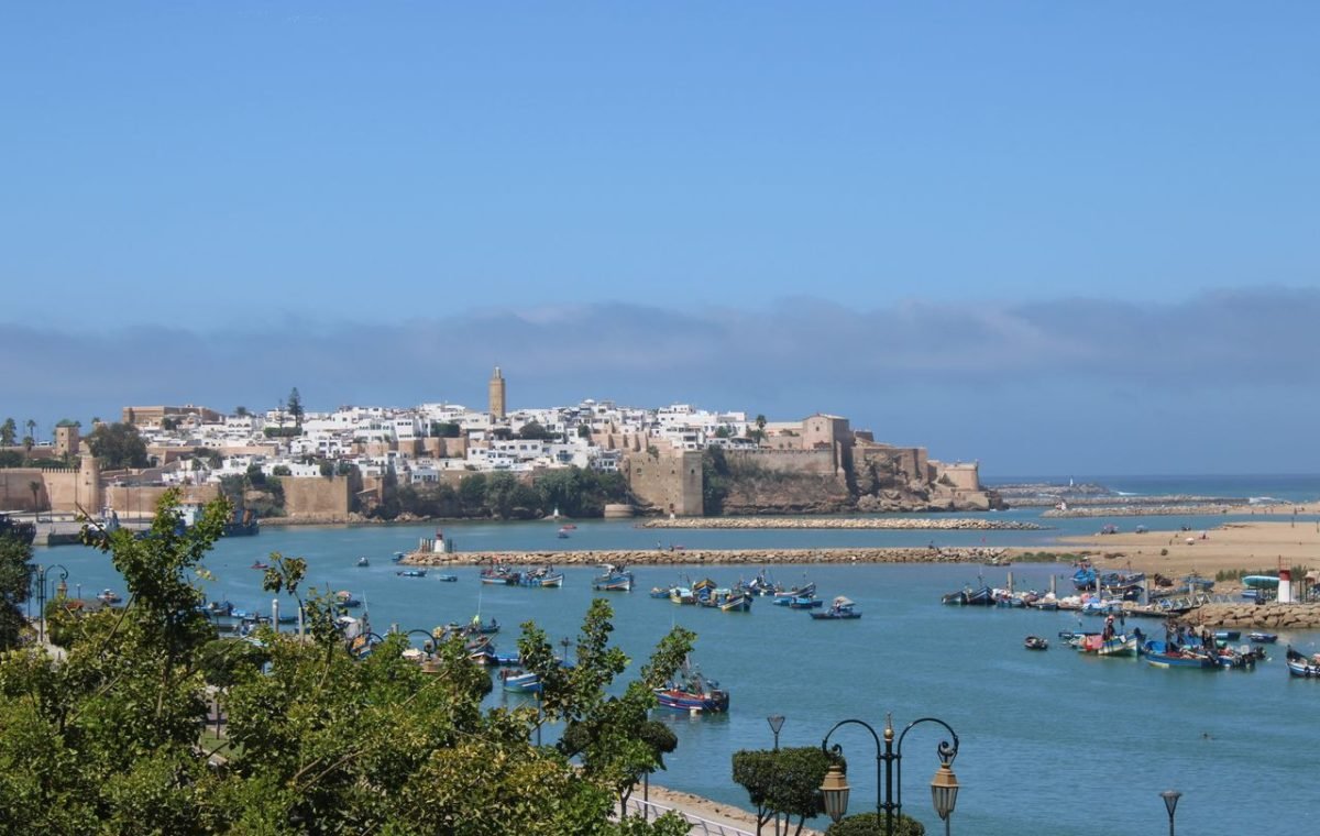 Waterfront of Rabat on the Atlantic, on a day trip from Fes